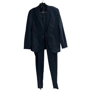 12-9(2) HUGO BOSS Hunter/Goswin Men's Suit Super 150s Wool Dark-Blue Size 44R